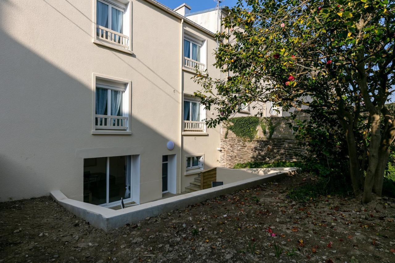 Le Belem : Chambre Spacieuse Avec Sdb Privative, Cuisine Et Salon Partages, Terrasse, Proche Facs Et Centre Brest Luaran gambar