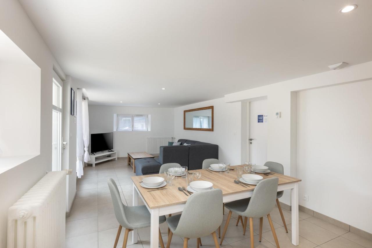 Le Belem : Chambre Spacieuse Avec Sdb Privative, Cuisine Et Salon Partages, Terrasse, Proche Facs Et Centre Brest Luaran gambar